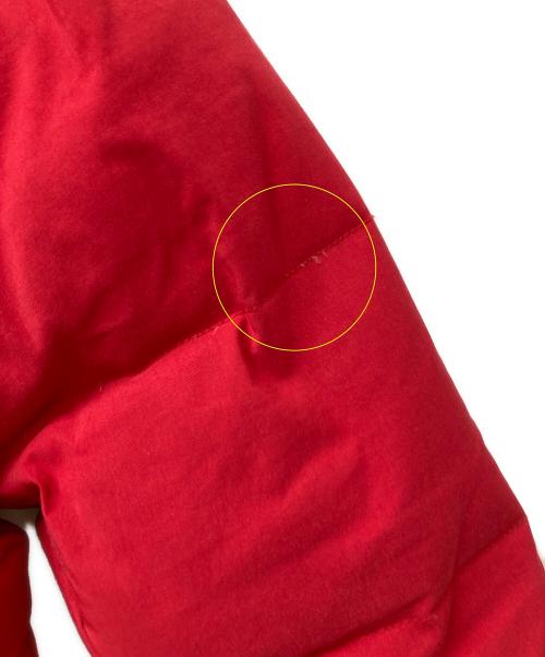 Schott（ショット）Schott (ショット) 60/40クロス ダウンジャケット レッド サイズ:Mの古着・服飾アイテム