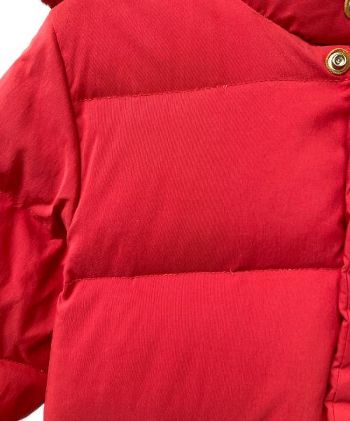 Schott（ショット）Schott (ショット) 60/40クロス ダウンジャケット レッド サイズ:Mの古着・服飾アイテム
