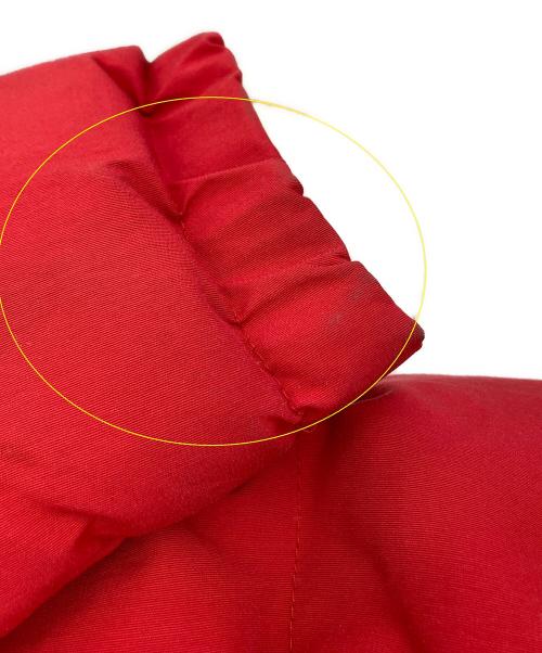 Schott（ショット）Schott (ショット) 60/40クロス ダウンジャケット レッド サイズ:Mの古着・服飾アイテム