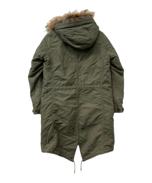 AMERICAN RAG CIE（アメリカンラグシー）AMERICAN RAG CIE (アメリカンラグシー) ミリタリーコート オリーブの古着・服飾アイテム