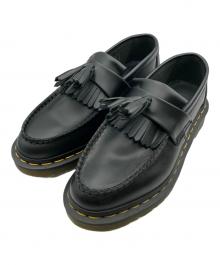 Dr.Martens（ドクターマーチン）の古着「シューズ ADRIAN イエローステッチローファー」｜ブラック
