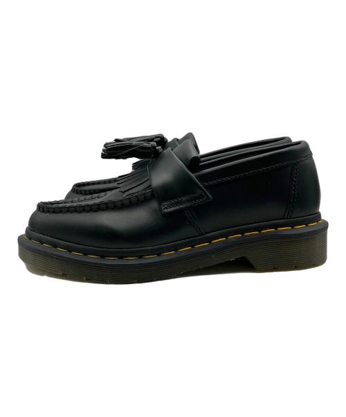 Dr.Martens（ドクターマーチン）Dr.Martens (ドクターマーチン) シューズ ADRIAN イエローステッチローファー ブラック サイズ:UK 3の古着・服飾アイテム