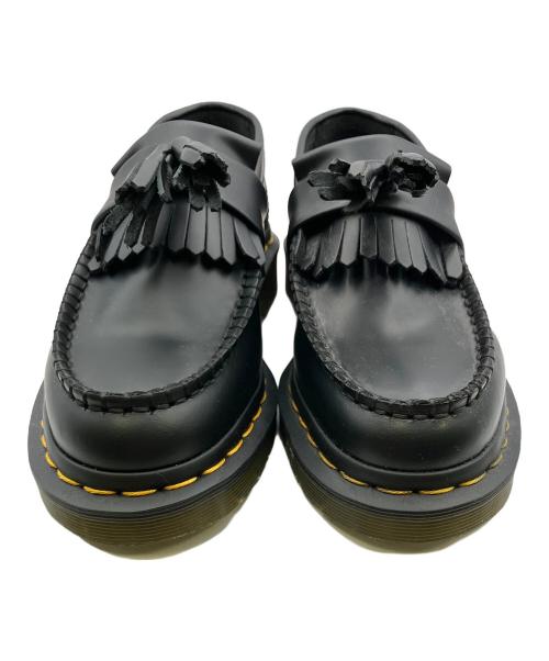 Dr.Martens（ドクターマーチン）Dr.Martens (ドクターマーチン) シューズ ADRIAN イエローステッチローファー ブラック サイズ:UK 3の古着・服飾アイテム