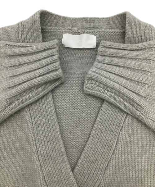 ACYM（アシーム）ACYM (アシーム) ニットワンピース&カーディガン グレー サイズ:Fの古着・服飾アイテム