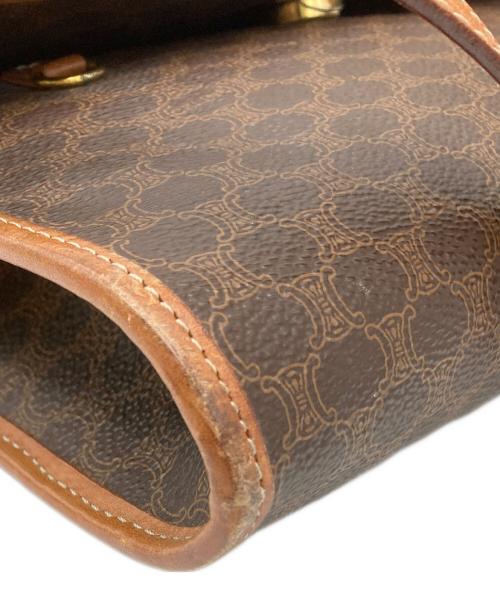 CELINE（セリーヌ）CELINE (セリーヌ) M12 ショルダーバッグ マカダム柄 ブラウンの古着・服飾アイテム
