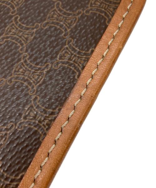 CELINE（セリーヌ）CELINE (セリーヌ) M12 ショルダーバッグ マカダム柄 ブラウンの古着・服飾アイテム