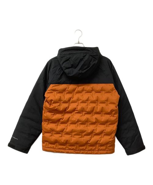 Columbia（コロンビア）Columbia (コロンビア) ダウンジャケット オレンジ×ブラック サイズ:Mの古着・服飾アイテム
