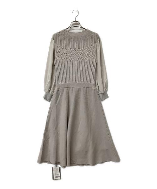 Rirandture（リランドチュール）Rirandture (リランドチュール) ケーブルニットワンピース ブラウン サイズ:2の古着・服飾アイテム