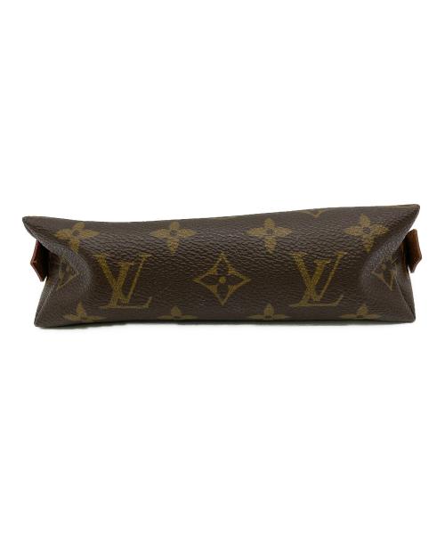 LOUIS VUITTON（ルイ ヴィトン）LOUIS VUITTON (ルイ ヴィトン) ポシェットコスメティックPM モノグラム M47515 コスメポーチ ブラウンの古着・服飾アイテム