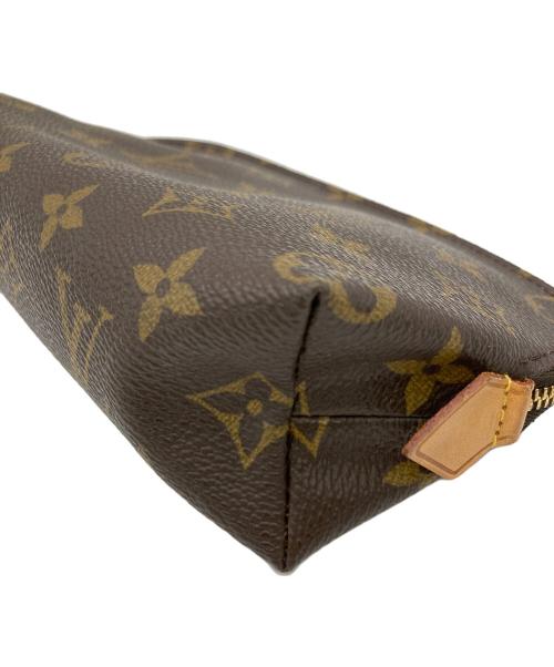 LOUIS VUITTON（ルイ ヴィトン）LOUIS VUITTON (ルイ ヴィトン) ポシェットコスメティックPM モノグラム M47515 コスメポーチ ブラウンの古着・服飾アイテム