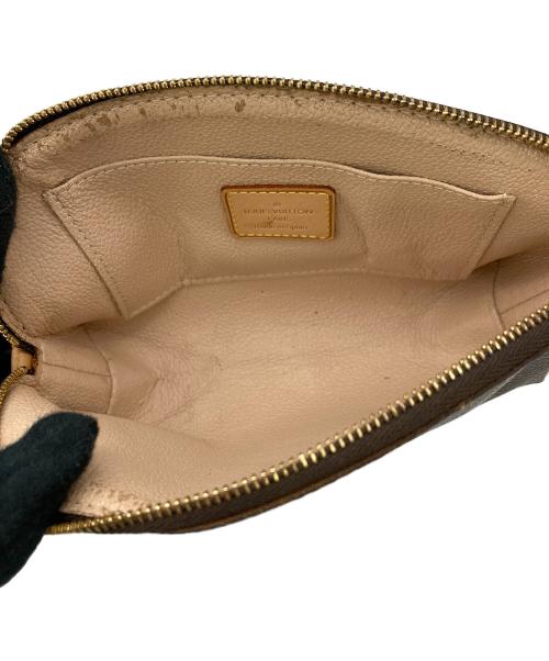 LOUIS VUITTON（ルイ ヴィトン）LOUIS VUITTON (ルイ ヴィトン) ポシェットコスメティックPM モノグラム M47515 コスメポーチ ブラウンの古着・服飾アイテム