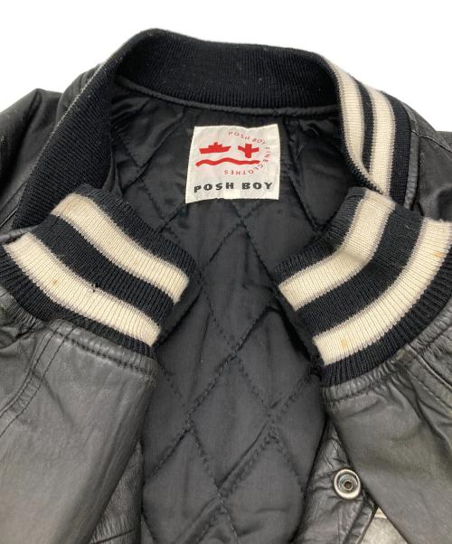 POSHBOY（ポッシュボーイ）POSHBOY (ポッシュボーイ) ブルゾン ブラック サイズ:Fの古着・服飾アイテム
