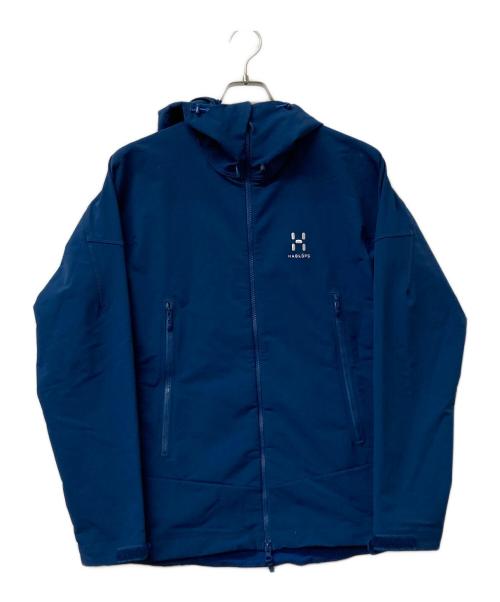 HAGLOFS（ホグロフス）HAGLOFS (ホグロフス) ソフトシェルジャケット ネイビー サイズ:Sの古着・服飾アイテム