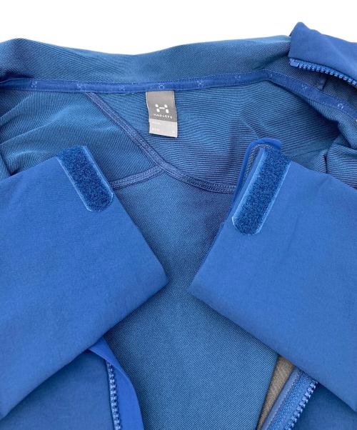 HAGLOFS（ホグロフス）HAGLOFS (ホグロフス) ソフトシェルジャケット ネイビー サイズ:Sの古着・服飾アイテム