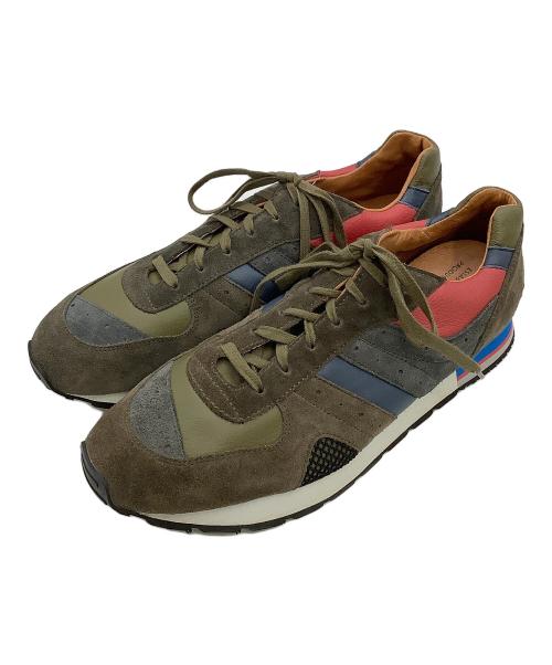 reproduction of found（リプロダクションオブファウンド）reproduction of found (リプロダクションオブファウンド) スニーカー フレンチミリタリートレーナー レザースニーカー マルチカラー サイズ:42の古着・服飾アイテム