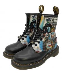 Dr.Martens（ドクターマーチン）の古着「8ホールブーツ BASQUIATⅡ」｜ブラック