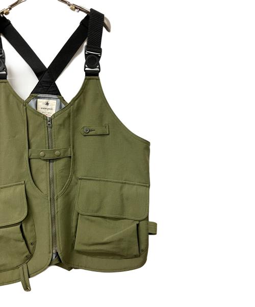 Snow peak（スノーピーク）Snow peak (スノーピーク) ベスト タキビベスト オリーブ サイズ:JPN Lの古着・服飾アイテム