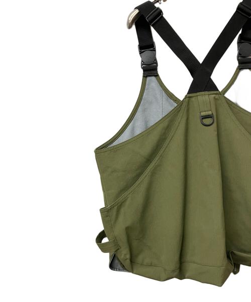Snow peak（スノーピーク）Snow peak (スノーピーク) ベスト タキビベスト オリーブ サイズ:JPN Lの古着・服飾アイテム