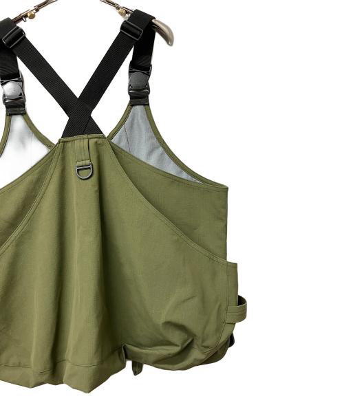 Snow peak（スノーピーク）Snow peak (スノーピーク) ベスト タキビベスト オリーブ サイズ:JPN Lの古着・服飾アイテム
