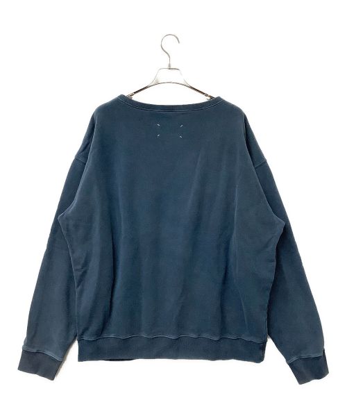 Maison Margiela（メゾンマルジェラ）Maison Margiela (メゾンマルジェラ) スウェット ブルー サイズ:Mの古着・服飾アイテム