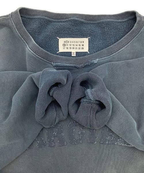 Maison Margiela（メゾンマルジェラ）Maison Margiela (メゾンマルジェラ) スウェット ブルー サイズ:Mの古着・服飾アイテム