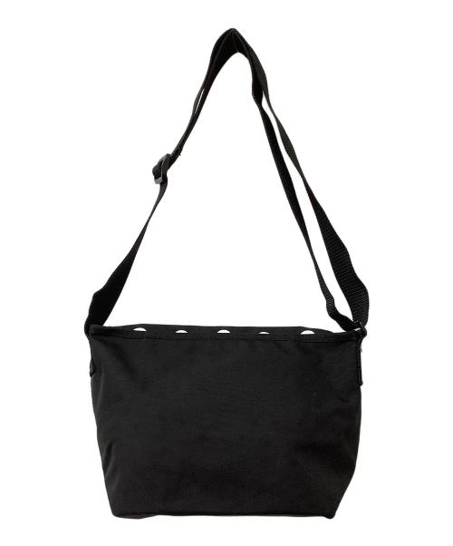 Manhattan Portage（マンハッタンポーテージ）Manhattan Portage (マンハッタンポーテージ) DISNEY (ディズニー) Manhattan Portage×Disneyショルダーバッグ ドット柄 ブラック×ホワイトの古着・服飾アイテム