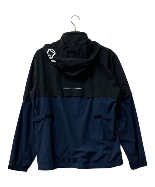 Callaway（キャロウェイ）Callaway (キャロウェイ) ストレッチ4WAYセットアップレインウェア ブラック×ネイビー サイズ:M 未使用品の古着・服飾アイテム