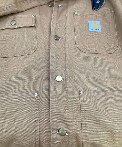 CarHartt（カーハート）CarHartt (カーハート) フード付きチョアコート ブラウン サイズ:不明の古着・服飾アイテム