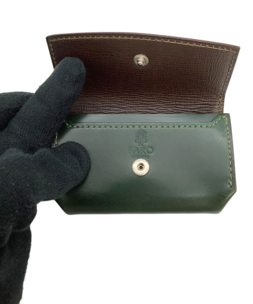 FARO（ファーロ）FARO (ファーロ) コインケース グリーンの古着・服飾アイテム