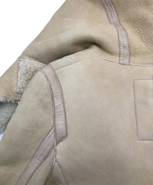 DIESEL（ディーゼル）DIESEL (ディーゼル) ボアジャケット ベージュ サイズ:XSの古着・服飾アイテム