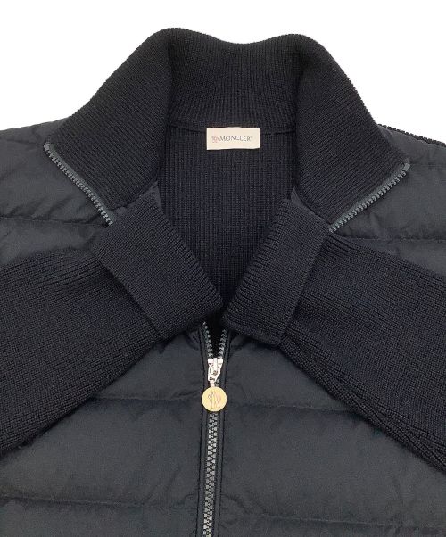 MONCLER（モンクレール）MONCLER (モンクレール) ダウンジャケット ネイビー サイズ:Lの古着・服飾アイテム