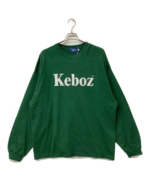 KEBOZ（ケボズ）KEBOZ (ケボズ) クルーネックスウェット グリーン サイズ:Lの古着・服飾アイテム