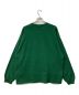 KEBOZ (ケボズ) クルーネックスウェット グリーン サイズ:L：4000円