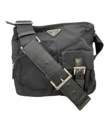 PRADA（プラダ）の古着「ウエストバッグ VELA BM0011 」｜ブラック