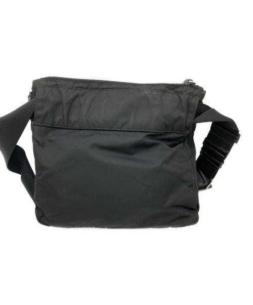 PRADA（プラダ）PRADA (プラダ) ウエストバッグ VELA BM0011  ブラックの古着・服飾アイテム