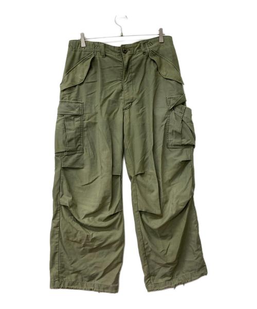 ノーブランド（ノーブランド）ノーブランド (ノーブランド) M-65カーゴパンツ オリーブ サイズ:不明の古着・服飾アイテム