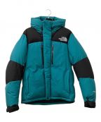 THE NORTH FACEザ ノース フェイス）の古着「ダウンジャケット」｜スカイブルー×ブラック