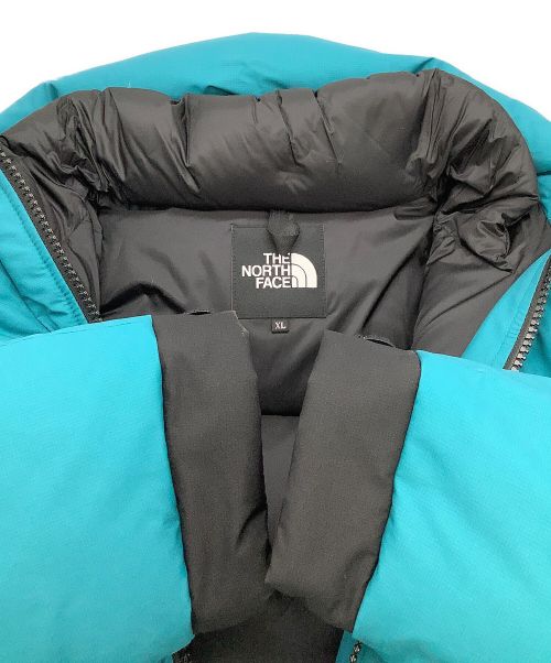 THE NORTH FACE（ザ ノース フェイス）THE NORTH FACE (ザ ノース フェイス) ダウンジャケット スカイブルー×ブラック サイズ:XLの古着・服飾アイテム