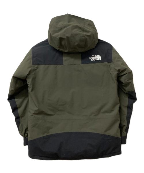 THE NORTH FACE（ザ ノース フェイス）THE NORTH FACE (ザ ノース フェイス) ダウンジャケット オリーブ×ブラック サイズ:XLの古着・服飾アイテム
