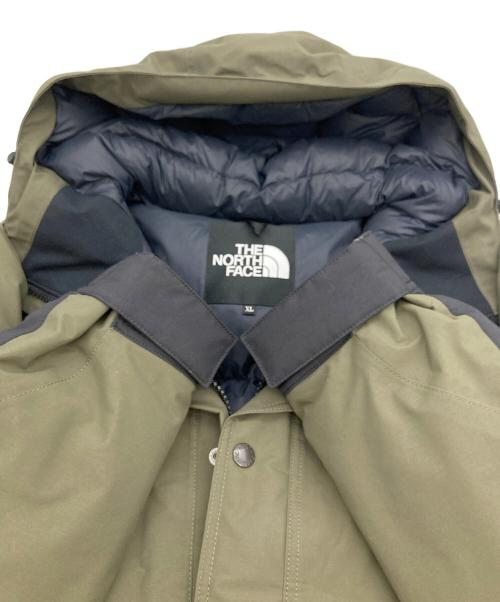 THE NORTH FACE（ザ ノース フェイス）THE NORTH FACE (ザ ノース フェイス) ダウンジャケット オリーブ×ブラック サイズ:XLの古着・服飾アイテム