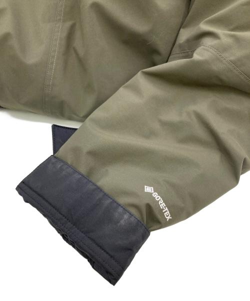THE NORTH FACE（ザ ノース フェイス）THE NORTH FACE (ザ ノース フェイス) ダウンジャケット オリーブ×ブラック サイズ:XLの古着・服飾アイテム