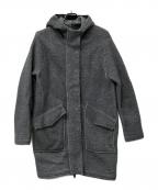 DIESELディーゼル）の古着「フーデッドコート」｜グレー