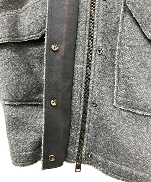 DIESEL（ディーゼル）DIESEL (ディーゼル) フーデッドコート グレー サイズ:不明の古着・服飾アイテム