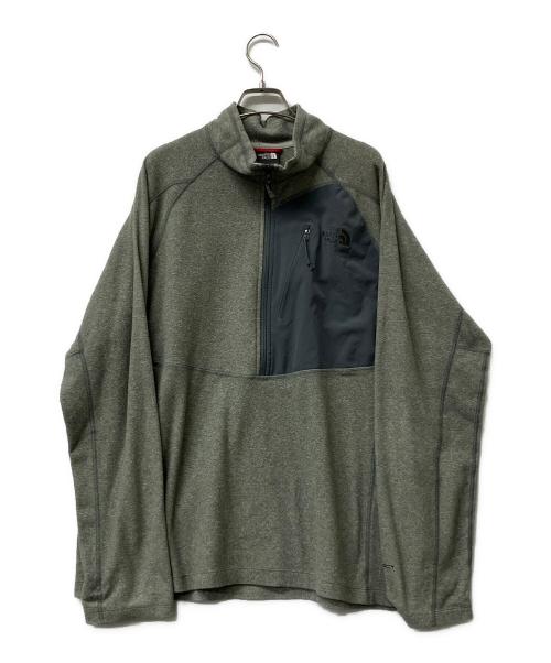 THE NORTH FACE（ザ ノース フェイス）THE NORTH FACE (ザ ノース フェイス) パーカー バックスクエア ロゴ フーディ グレー サイズ:XLの古着・服飾アイテム