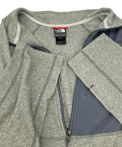 THE NORTH FACE（ザ ノース フェイス）THE NORTH FACE (ザ ノース フェイス) パーカー バックスクエア ロゴ フーディ グレー サイズ:XLの古着・服飾アイテム