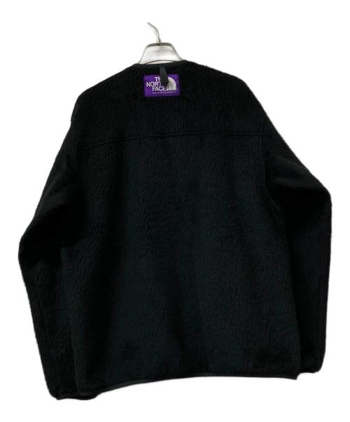 THE NORTHFACE PURPLELABEL（ザ・ノースフェイス パープルレーベル）THE NORTHFACE PURPLELABEL (ザ・ノースフェイス パープルレーベル) フリースジャケット PLAS Wool Fleece Field Cardigan ブラック サイズ:Sの古着・服飾アイテム