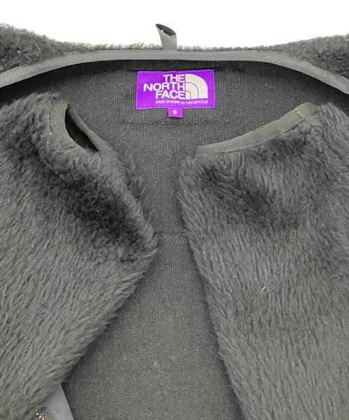 THE NORTHFACE PURPLELABEL（ザ・ノースフェイス パープルレーベル）THE NORTHFACE PURPLELABEL (ザ・ノースフェイス パープルレーベル) フリースジャケット PLAS Wool Fleece Field Cardigan ブラック サイズ:Sの古着・服飾アイテム