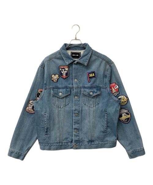 WIND AND SEA（ウィンダンシー）WIND AND SEA (ウィンド アンド シー) デニムジャケット インディゴ サイズ:XLの古着・服飾アイテム
