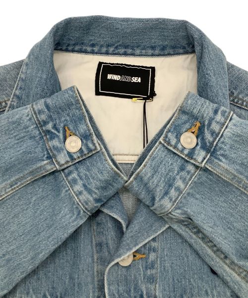 WIND AND SEA（ウィンダンシー）WIND AND SEA (ウィンド アンド シー) デニムジャケット インディゴ サイズ:XLの古着・服飾アイテム