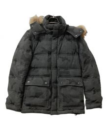 BLACK LABEL CRESTBRIDGE（ブラックレーベル クレストブリッジ）の古着「2WAYダウンジャケット」｜ブラック×グレー